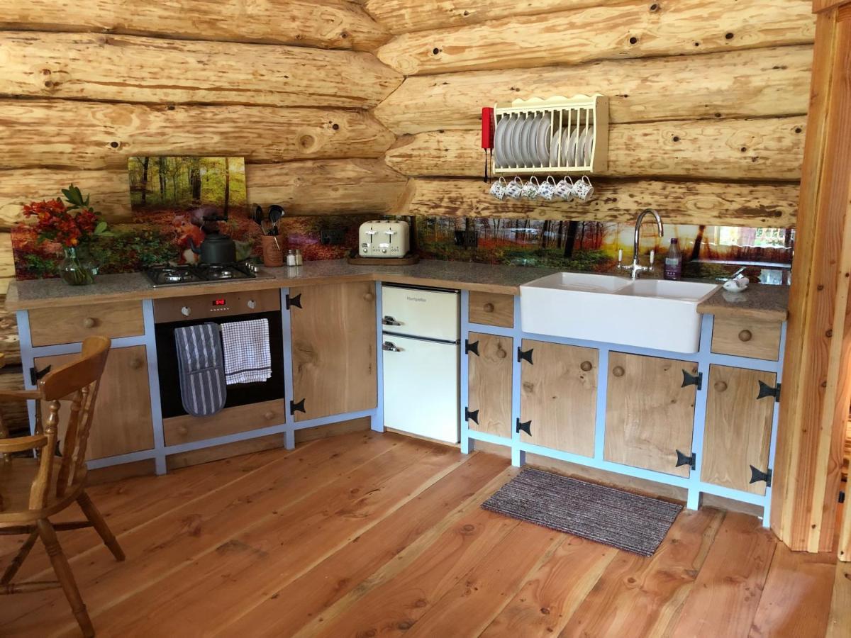 ヘレフォード Coed Y Marchog Woodland Retreatヴィラ エクステリア 写真
