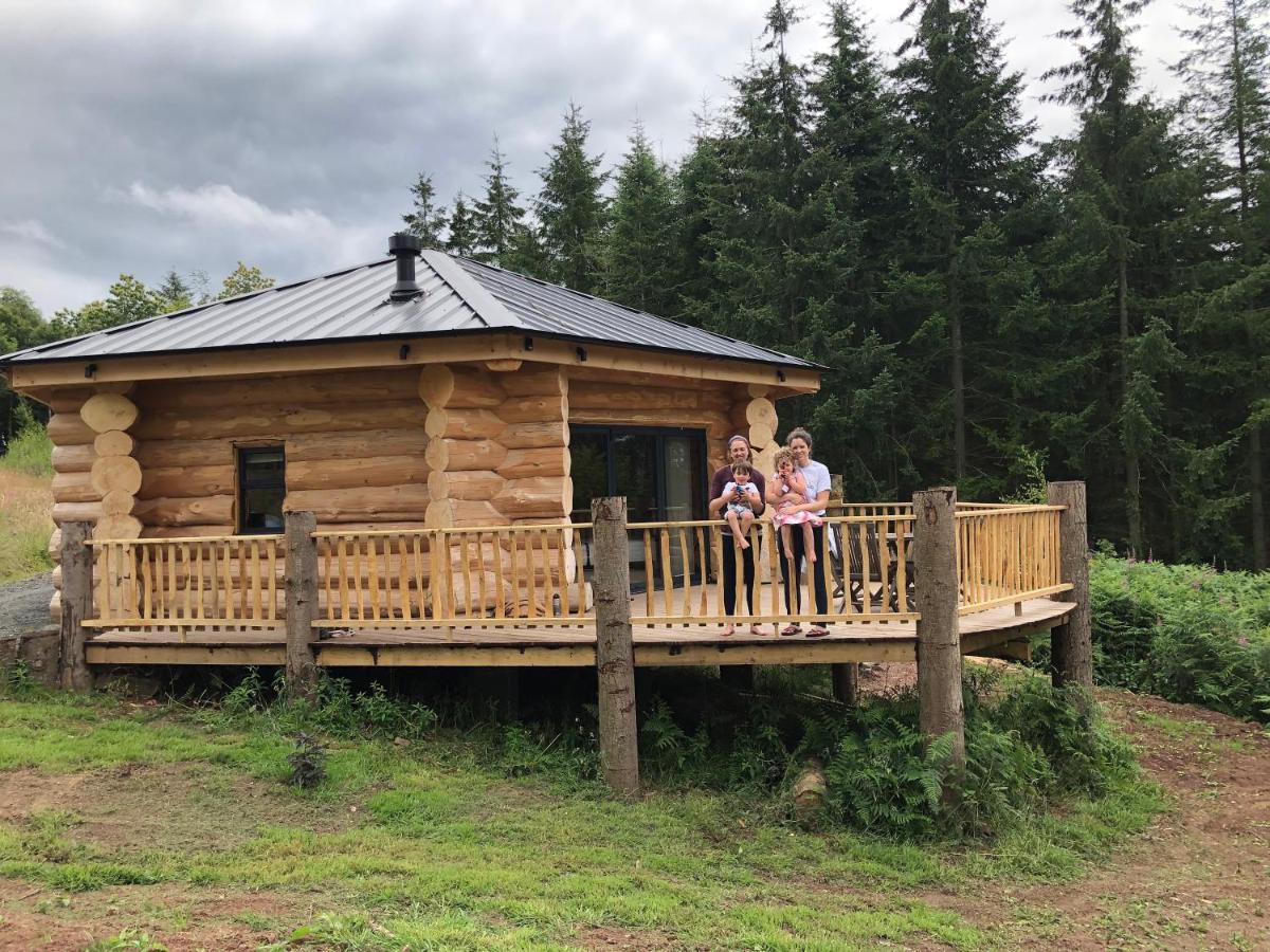 ヘレフォード Coed Y Marchog Woodland Retreatヴィラ エクステリア 写真