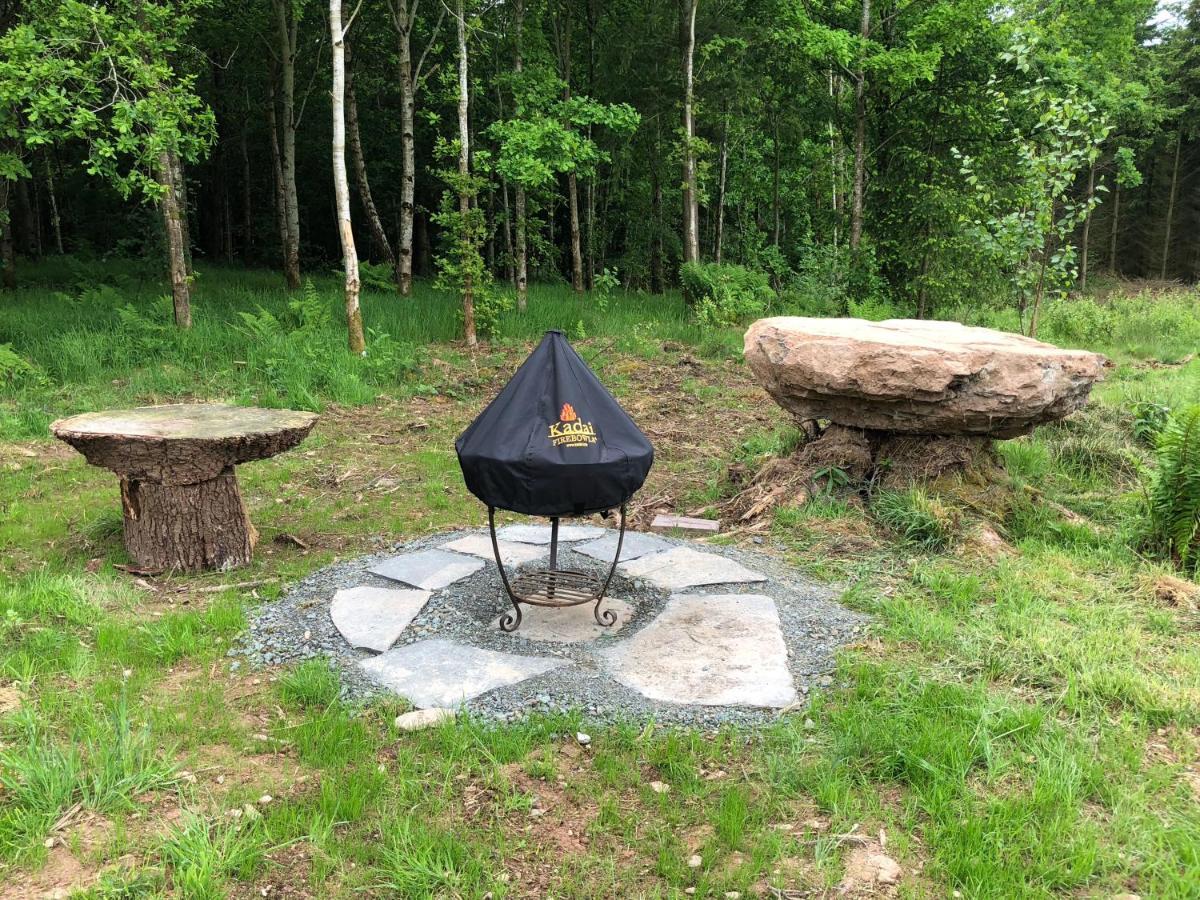 ヘレフォード Coed Y Marchog Woodland Retreatヴィラ エクステリア 写真
