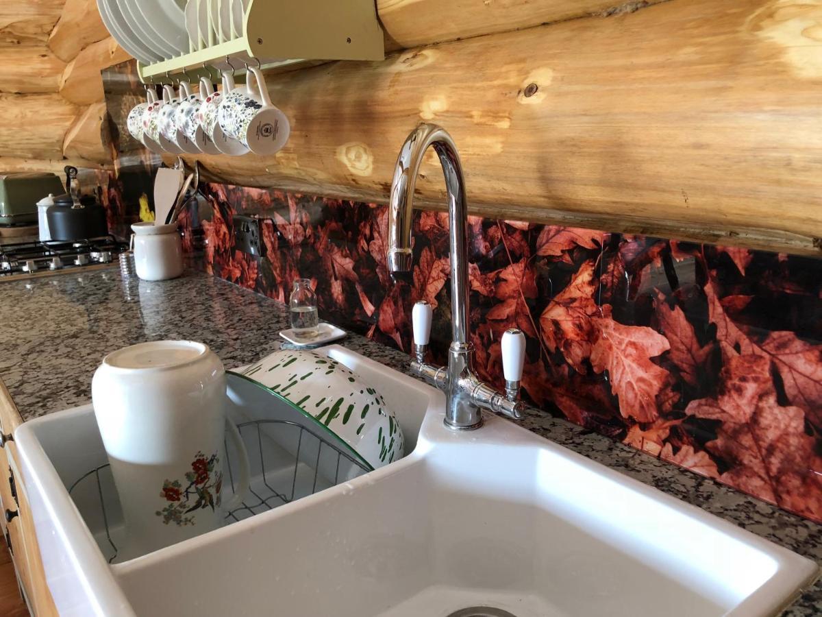 ヘレフォード Coed Y Marchog Woodland Retreatヴィラ エクステリア 写真